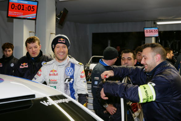Sébastien Ogier och Volkswagen vann Rally Sweden 2013.