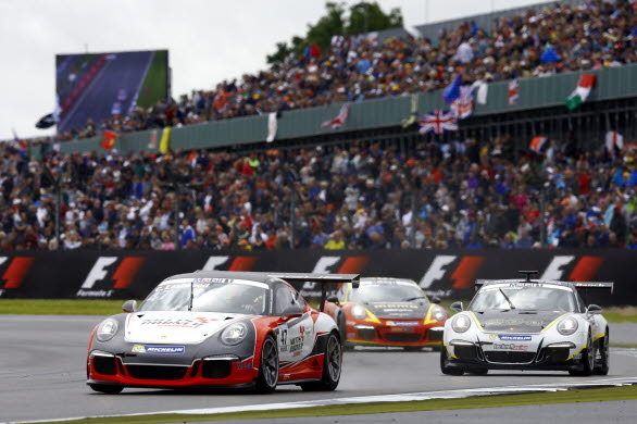 Porsche Mobil 1 Supercup loppen körs samtidigt som Formel 1 på snabba och utmanande banor.