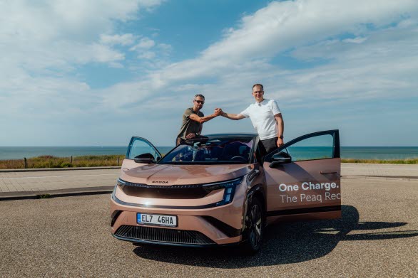 Škoda Peaq sätter räckviddsrekord på 936 km