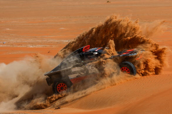 Med- och motgångar för Audi Sport i Dakarrallyt. Hatten av för Mattias Ekström och Emil Bergkvist.