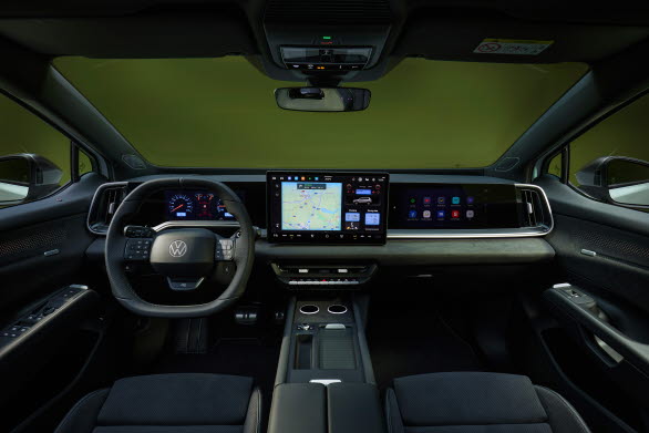 Interiören i ID. Tiguan R-Line förenar sportighet, komfort och modern premiumdesign.