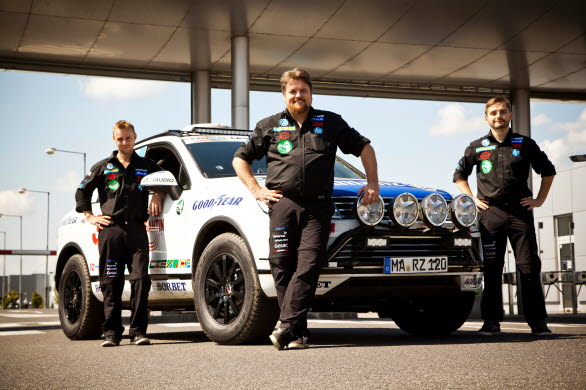 Söndagen den 21 september inleder äventyraren Rainer Zietlow och hans team jakten på ett nytt världsrekord. I en Volkswagen Touareg V6 TDI kommer de att försökta köra från Europas nordligaste punkt ner till Afrikas sydligaste punkt – från Nordkapp i Norge till Cape Agulhas i Sydafrika – på rekordtid.  