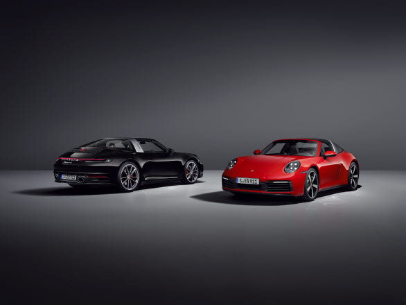 Nya Porsche 911 Targa 4 och 911 Targa 4S