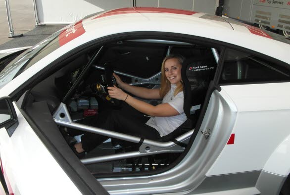 Mikaela Åhlin-Kottulinsky Audi Sport TT Cup