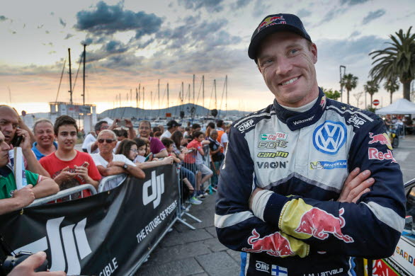 Jari-Matti Latvala är motiverad efter andraplatsen i Italien nyligen.