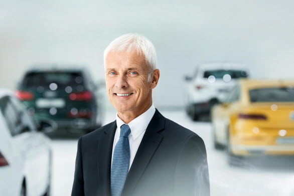 Matthias Müller, Volkswagen-koncernens VD.