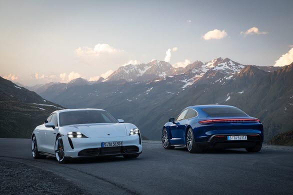 Porsche Taycan Turbo S och Taycan Turbo