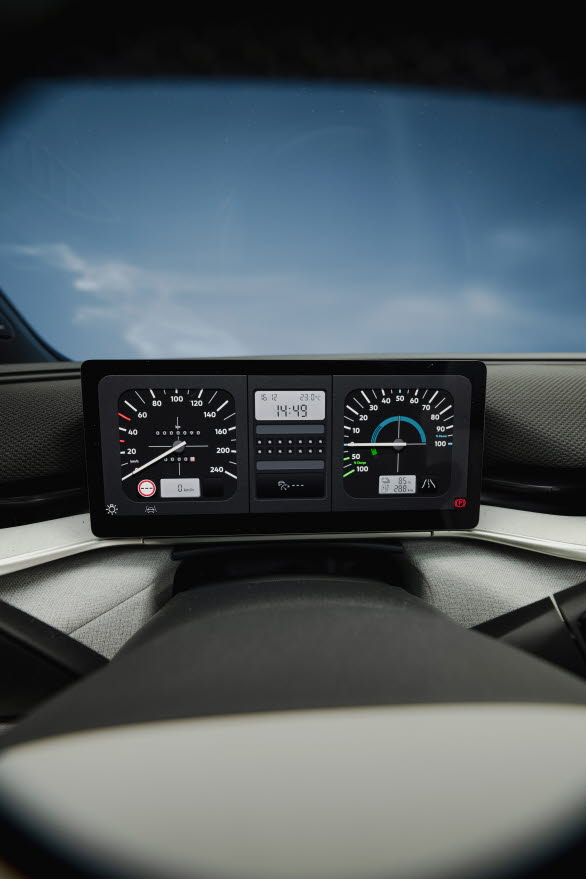 Laddad med det lilla extra: Retrodisplayer.