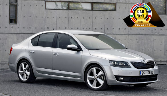 Nya Octavia är en av finalisterna i "Car of the Year". 