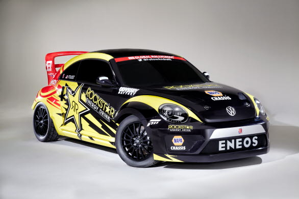 GRC-Beetle - fyrhjulsdriven och med 560 hk. Snart på en rallycrossbana i USA!