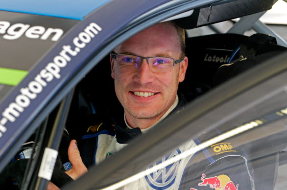 Jari-Matti Latvala trivs med vägarna i Australien, påminner litet om Rally Finland.