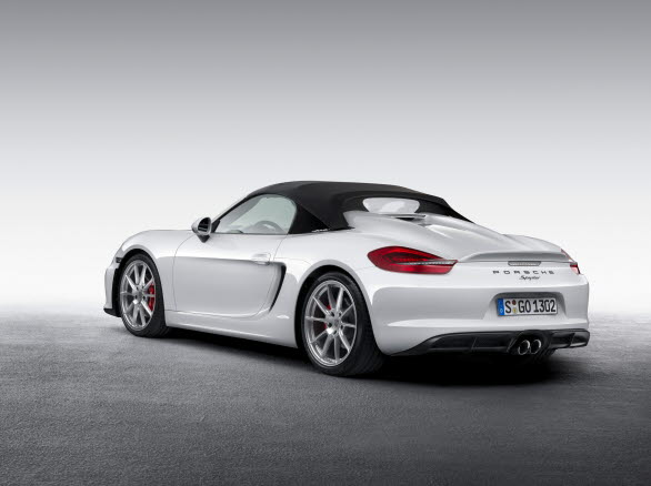 Den lättaste och starkaste Porsche Boxster gör 0 - 100 km/tim på 4,5 sekunder.