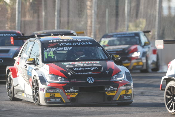 Det är dags för Johan Kristoffersson att ta sina första WTCR-poäng på Hungaroring.