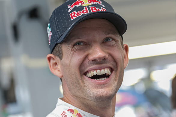 Sebastien Ogier glad över segern och hans 30:e totalt.