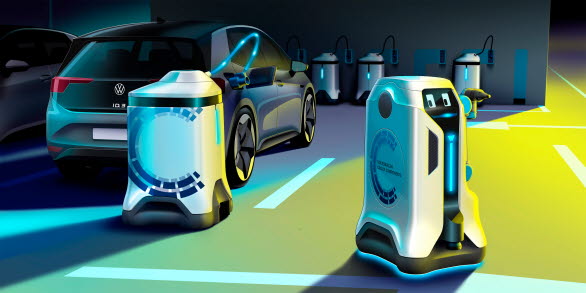 Batterivagnen kan snabbladda bilen med en effekt på upp till 50 kW.