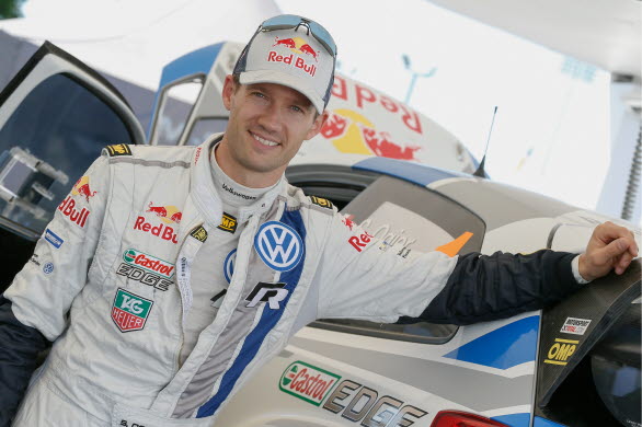 Sébastien Ogier säkrade VM-titeln 2013 i Rally France.