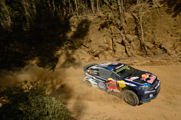 Andreas Mikkelsen fick som han ville och tog en pallplats.