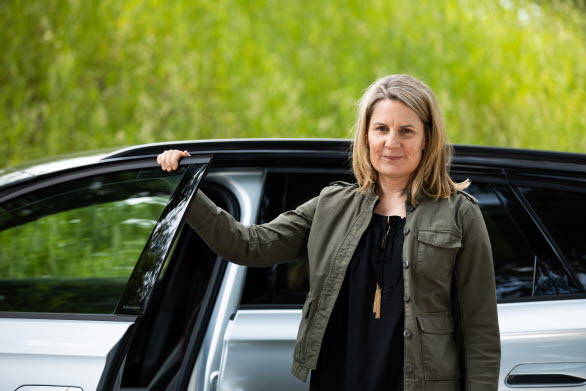 Sara Brunfelter, content manager på Volkswagen Sverige.