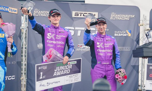 Axel Bengtsson och Robert Dahlgren bildar en lovande och stark line-up inför kommande racingsäsong.