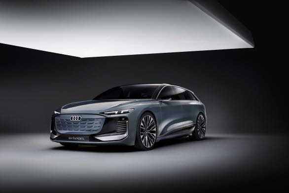 Eldrivna Audi A6 Avant e-tron concept