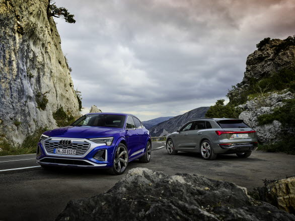 Premiär för Audi SQ8 Sportback e-tron och Audi Q8 e-tron