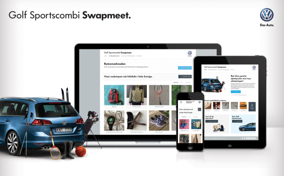 Sportscombi Swapmeet är en digital bytesmarknad för begagnad sportutrustning.