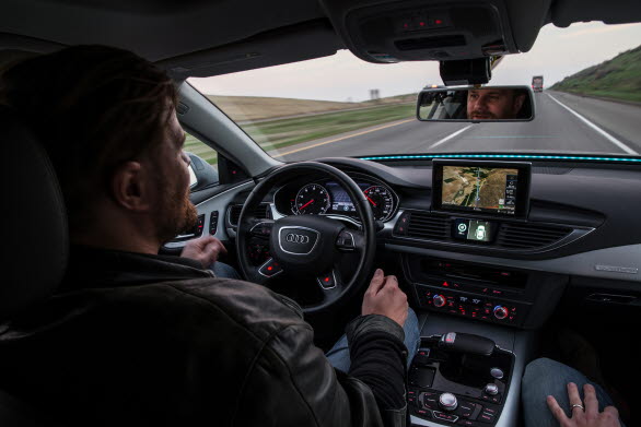 Självkörande Audi A7_CES 2015