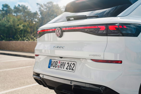 "Hybrid" är beteckningen för Volkswagens fullhybrider.